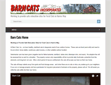 Tablet Screenshot of barncats.org